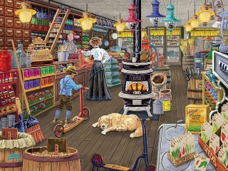 Jigsaw Puzzle «In the shop»