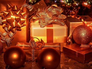 Пазл «Новогодние подарки»
