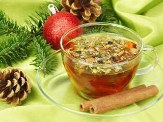 Пазл «Новогодний чай»