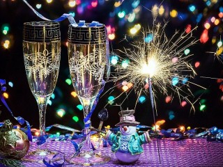 Rätsel «New year fireworks»