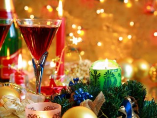 Jigsaw Puzzle «New year's table»