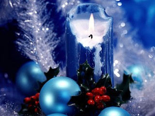 Пазл «Christmas candle»