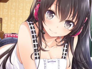Пазл «Cutie in headphones»