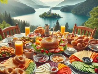 Слагалица «Lunch in nature»