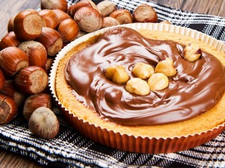 Пазл «Ochen shokoladniy tort»