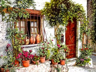 Jigsaw Puzzle «Window and door»