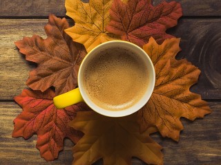 Jigsaw Puzzle «The October coffee»