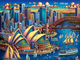 Puzzle «Opera House, Sydney»