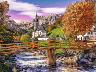 Пазл «Autumn Bavaria»