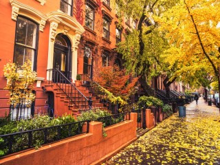 Puzzle «Autumn in New York»