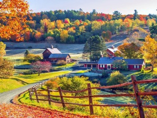 Slagalica «Autumn in Vermont»