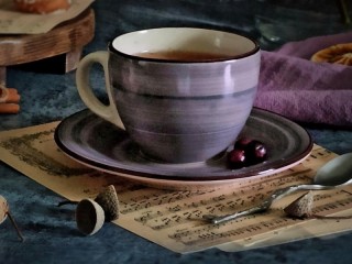Пазл «Осеннее чаепитие»