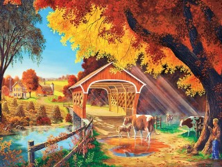 Jigsaw Puzzle «Autumn morning»