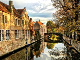 Пазл «Autumn Bruges»