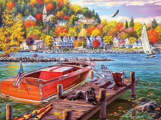 Jigsaw Puzzle «The fall season»