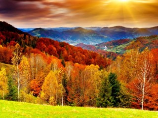 Пазл «Осенний пейзаж»