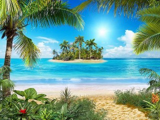 Jigsaw Puzzle «Island»