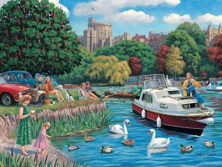 Jigsaw Puzzle «River rest»