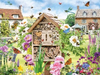 Jigsaw Puzzle «Hotel for bees»