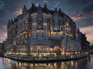 Jigsaw Puzzle «Hotel in Amsterdam»