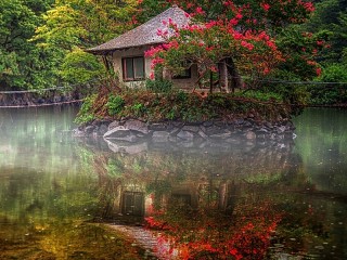 Bulmaca «Pagoda reflection»