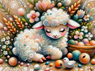 Jigsaw Puzzle «Lamb»