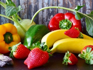 Quebra-cabeça «Vegetables and fruits»