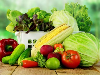 Пазл «Овощи и салат»