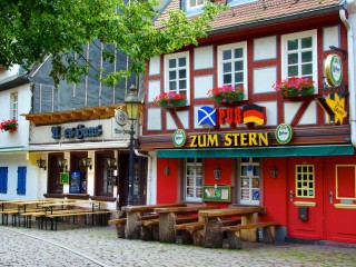Rompecabezas «Pub in Sachsenburg»