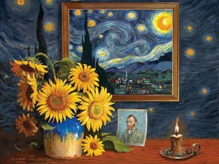 Jigsaw Puzzle «In memory of Van Gogh»