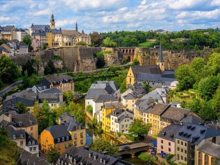 Jigsaw Puzzle «Panorama of Luxembourg»