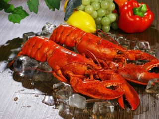 Jigsaw Puzzle «Pair of lobsters»