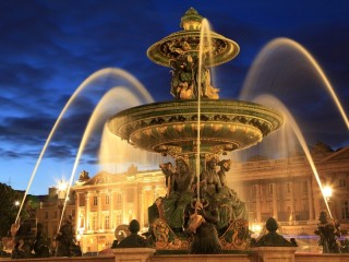 Пазл «Парижский фонтан»
