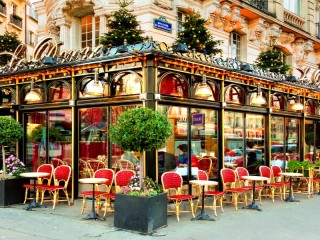 Пазл «Парижское кафе»