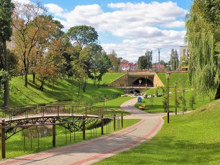 Rompecabezas «Park in Belarus»