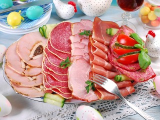 Jigsaw Puzzle «Easter meats»
