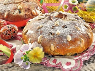 Jigsaw Puzzle «Easter bread»