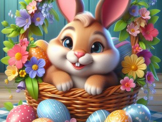 Пазл «Easter bunny»