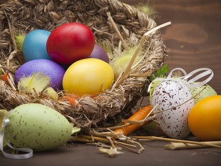 Jigsaw Puzzle «Easter still-life»