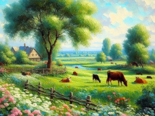 Jigsaw Puzzle «Pastoral»