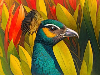 Слагалица «Peacock»
