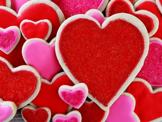 Jigsaw Puzzle «Cookies-Valentines»