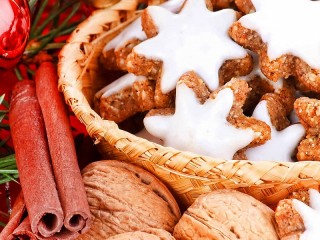 Пазл «Печенье и орехи»