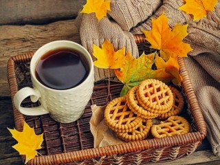 Jigsaw Puzzle «Cookies for coffee»