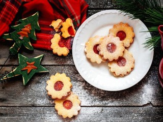 Slagalica «Christmas tree cookies»