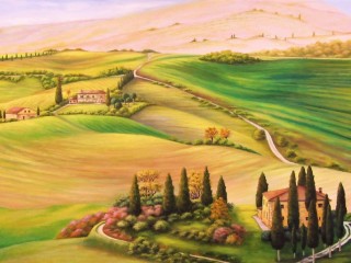 Jigsaw Puzzle «Landscape of Tuscany»