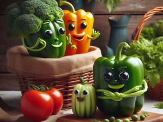 Jigsaw Puzzle «Peppers»