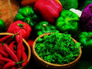 Jigsaw Puzzle «Peppers and herbs»