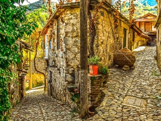 Jigsaw Puzzle «The lanes of Cyprus»