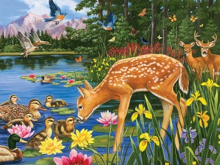 Jigsaw Puzzle «The first meeting»
